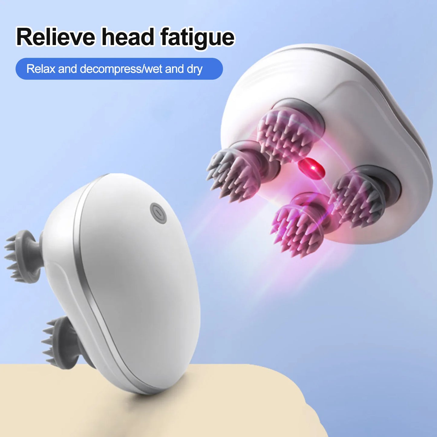 Smart Scalp Massager – চুল পড়া কমাতে ও মাথা ঠান্ডা রাখতে দুর্দান্ত ম্যাসাজার